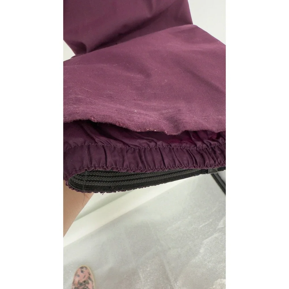 Burton Living Lining Snowboard‎ Pants Womens Medium Plum Purple Cargo Ski Pants
